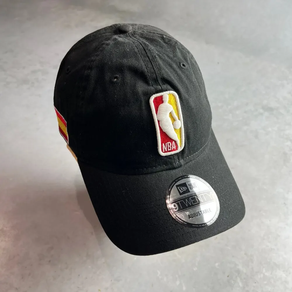 Spain Flag New Era NBA Logo Venue Collection 9Twenty Adjustable Dad Hat Cap NWT